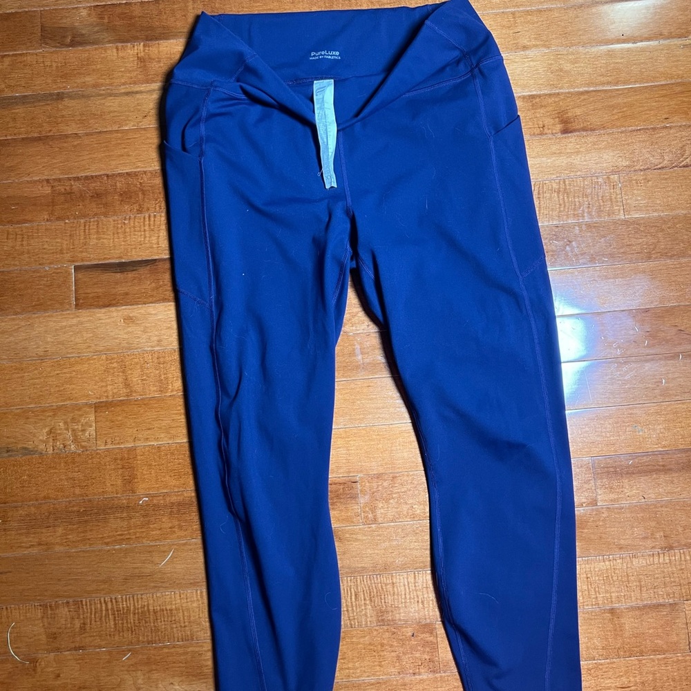 Fabletics PureLuxe Navy Pocket Leggings